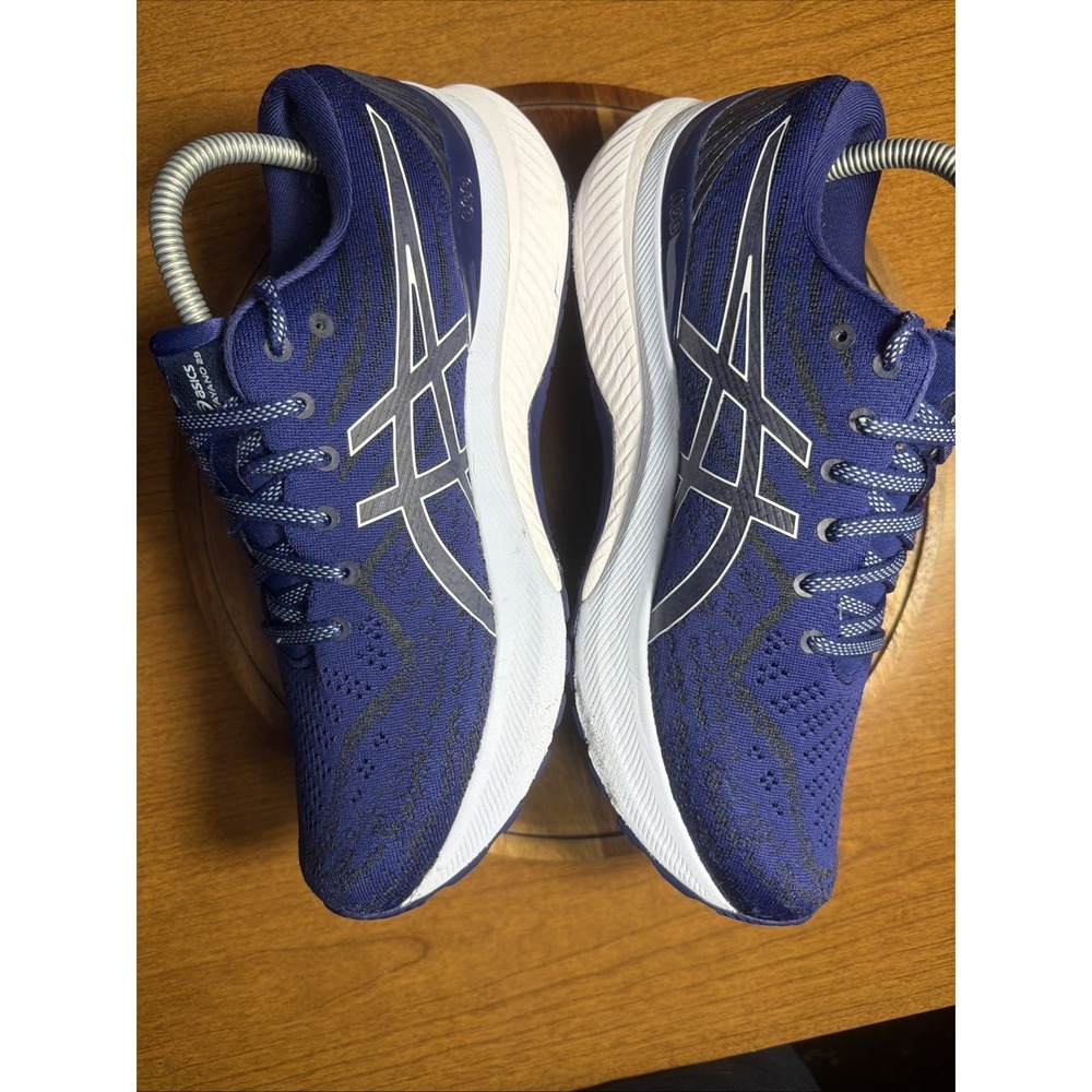Asics Gel-Kayano 29 Women 10 Running Shoes Blue White Athletic 1012B272 - Picture 11 of 16